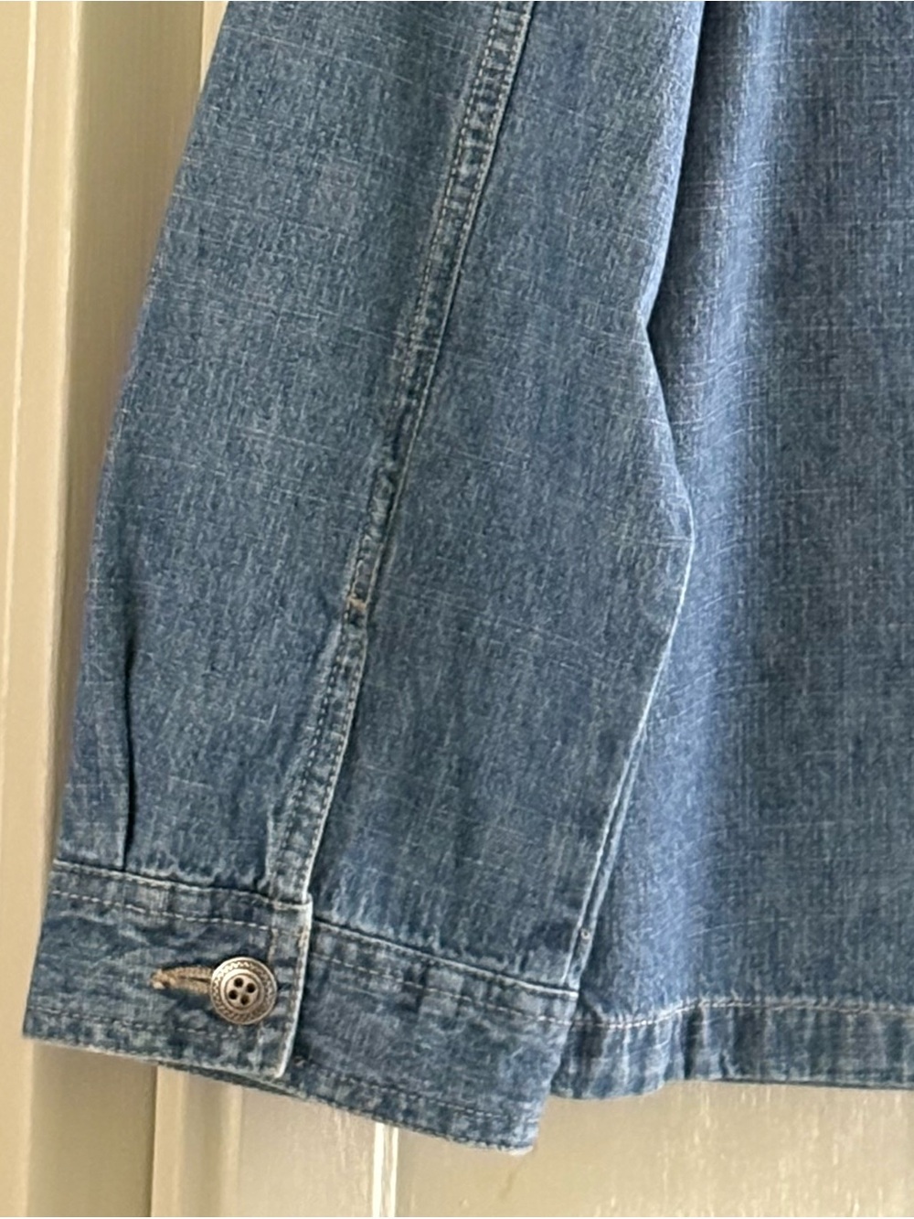 FADED GLORY Denim Chore / Utility Jacket | medium wash | 100% cotton | medium - Picture 6 of 7